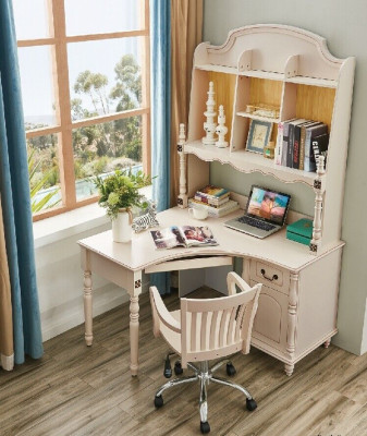 Desk Corner Table Office Tables Desks Furniture Country House Style Office Wood