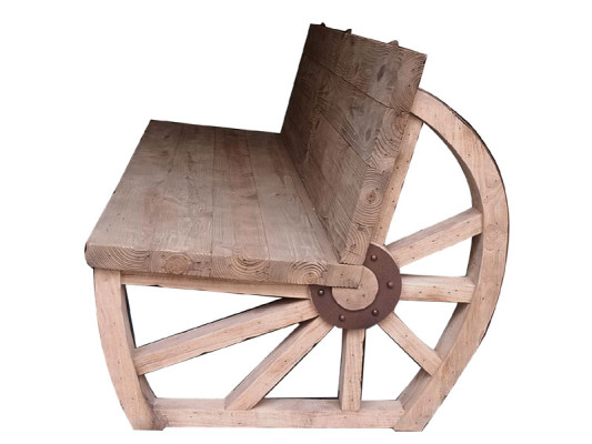 Garden Bench Wood Park Bench Solid Bench Seat Garden Garden Furniture 3 Seater Wheel Furniture