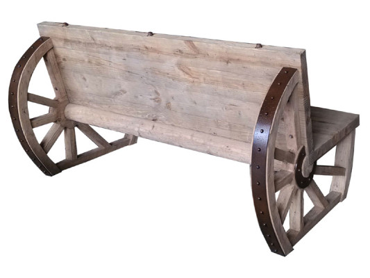 Garden Bench Wood Park Bench Solid Bench Seat Garden Garden Furniture 3 Seater Wheel Furniture