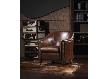 Club Chair Vintage Leather Leather Chair Armchair Design Chair Genuine Leather Retro Sofa