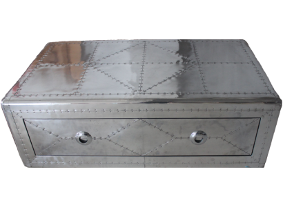 Aviator Coffee table Vintage airplane style Side table Living room table Table new