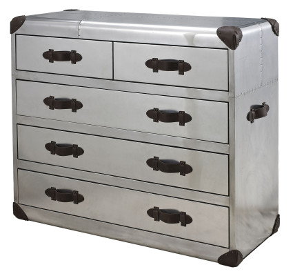 Chest of drawers Sideboard Wardrobe Drawers Retro Vintage Aviator Plane