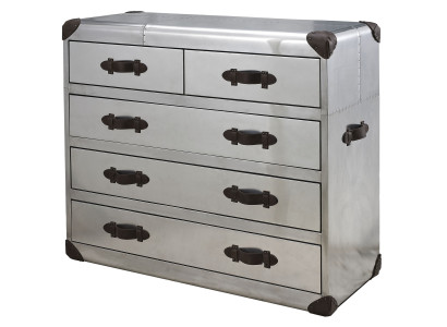 Chest of drawers Sideboard Wardrobe Drawers Retro Vintage Aviator Plane