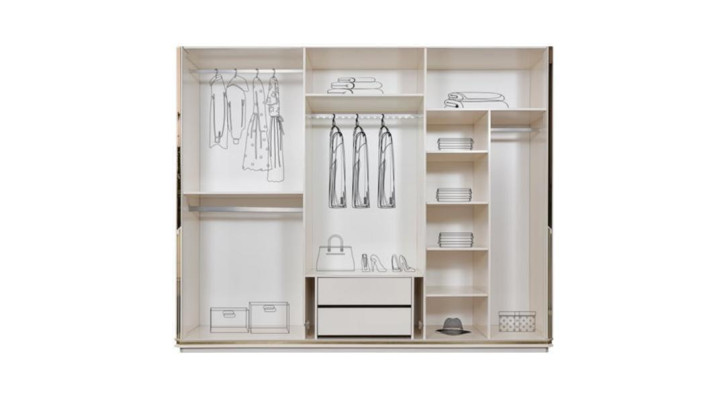 Wardrobe Wooden Wardrobe Modern Wardrobe White