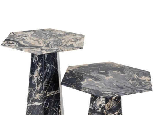 Luxury Design new Complete 2x Side table Living room Coffee table