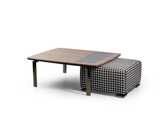 Design Complete Modern Coffee table with Stool Furnishings Living room