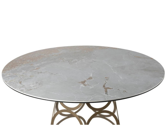 Dining table Round kitchen table Table Dining room table round table 100cm Industrial White