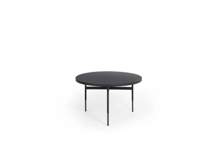 Modern Round Side table new Luxury Black Furniture Design Furnishings Wood