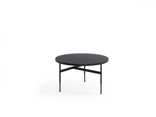 Modern Round Side table new Luxury Black Furniture Design Furnishings Wood