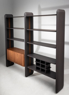 Designer Wardrobe Divider Wall Shelves Cabinets System Living room Furniture new