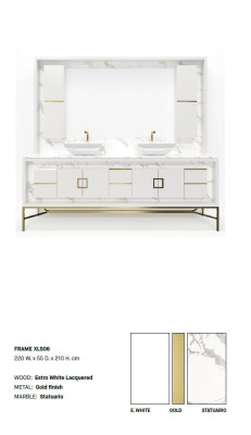 White Bathroom cabinet Bathroom furniture Shelf Bathroom cabinet Wooden shelves