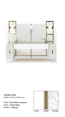White Italian bathroomWashbasin Classic s cabinetWashbasin Classic