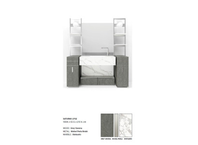 Gray Bathroom cabinet Bathroom furniture Wardrobe Gray Classic Furniture new