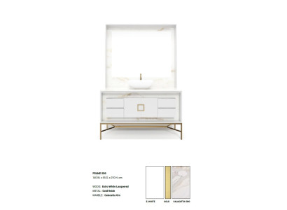 White Bathroom cabinet Bathroom furniture Shelf Bathroom cabinet Wooden shelves