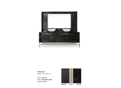 black Bathroom cabinet Bathroom furniture shelves Bathroom cabinet wooden shelves