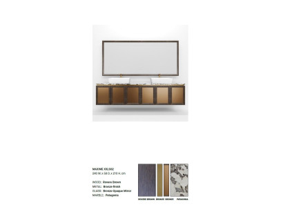 Brown Bathroom cabinet Bathroom furniture Shelf Bathroom cabinet Wooden shelves