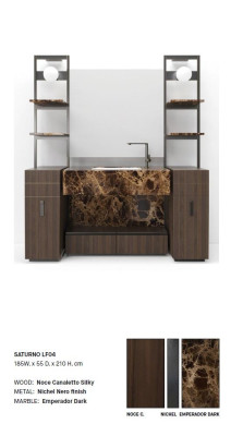 Bathroom cabinet Brown Bathroom furniture Bathroom cabinet Classic Furniture