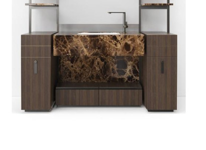 Bathroom cabinet Brown Bathroom furniture Bathroom cabinet Classic Furniture
