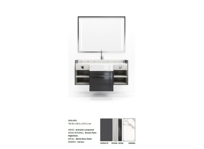 Classic Furniture gray washbasin with drawers Classic Furniture new