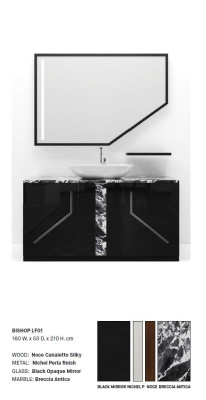 Black Bathroom Washbasin Faucets Bathroom Furniture Italy Style new
