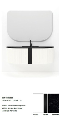 White Bathroom cabinet Bathroom furniture Bathroom cabinet Classic Furniture