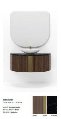 Bathroom cabinet Brown Bathroom furniture Shelf Bathroom cabinet Wooden shelves Furniture