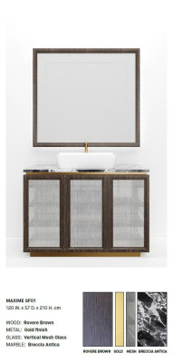 Brown Washbasin Italian Bathroom Washbasin Classic s Cabinet