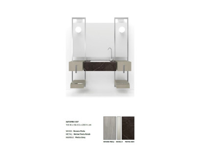 Gray Bathroom Washbasin Faucets Bathroom Furniture Italy Style Washbasin
