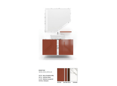 Red Bathroom cabinet Classic Bathroom furniture Bathroom shelves new