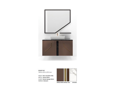 Brauner Bathroom cabinet Classic Bathroom furniture Bathroom shelves new