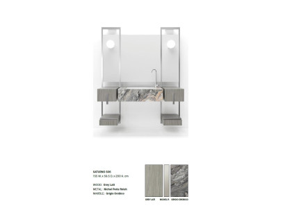 Gray Bathroom Washbasin Faucets Bathroom Furniture Italy Style new