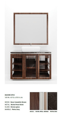 Brown Washbasin Italian Bathroom Washbasin Classic s Cabinet