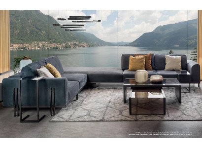 Living landscape Corner sofa L-shape Couch Solid wood Furniture Sofa Design Furniture Italy