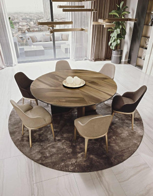Dining room Suite Complete's Set Table + 6x Chair Design Luxury Furniture Tables new