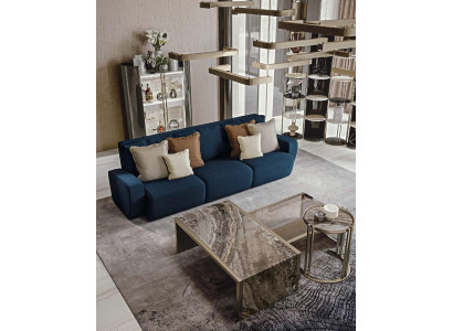 Sofa 3 Seater Coffee table Glass furniture Living room furniture Sofa Furniture Italy Bizzotto