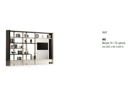 Wall unit tv wall unit Wood Real wood TV cabinet TV Wardrobe extension wall Italy new