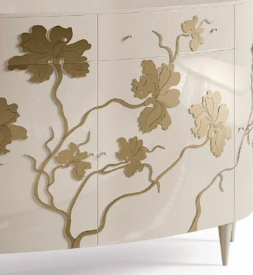 Chest of drawers Sideboard Italian Furniture Living room Wardrobe High Gloss Luxury Design
