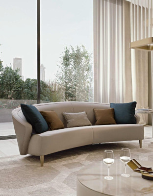 Design Sofa Three Seater Couch Furniture Italian Furnishings Sofas new Bizzotto