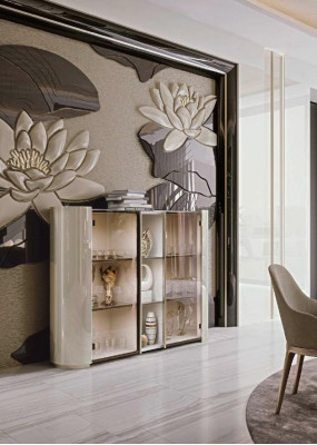 Display case Design showcases Dining room furniture Living room Bizzotto Italian Furniture