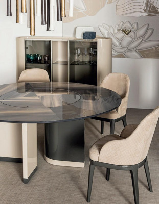 Display case Dining room Glass sideboard Designs Bizzotto Furniture Living room Sideboard new