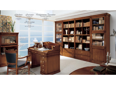Desk Chair from Wood Armrests Office furniture Design Office Furnishings 2pcs