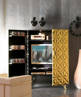 tv Wardrobe Wardrobe TV cabinet Italian Furniture Living room Wood Furniture Baroque Style new