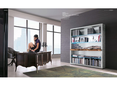 Bookshelf wooden shelf Freestanding office shelf Elegant brown bookshelf new