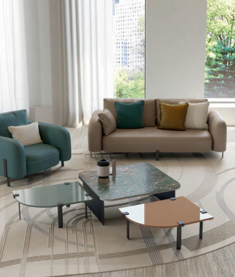 Design Sofa Two-seater Couch Furnishings Italian Sofas Furniture new Bizzotto