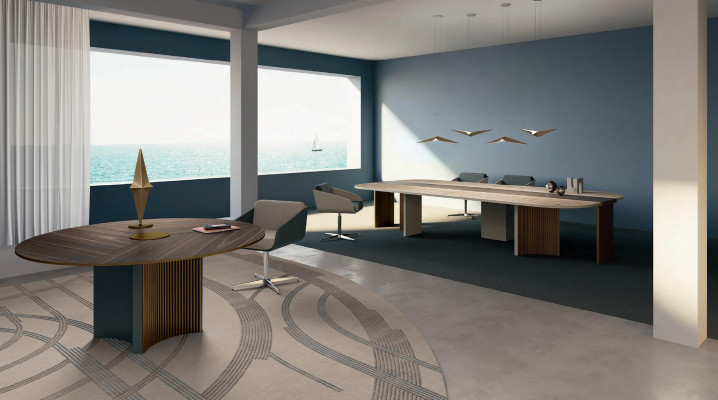 Office furniture Work table with swivel chair Office desk Computer desk Italian furniture