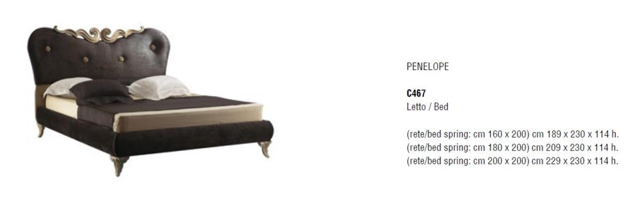 Bed Bizzotto Furniture Design Beds Bedroom Italian Hotel Double bed new