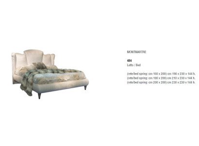 Double bed Double Bizzotto Furniture new Design Bedroom Italian Furniture new