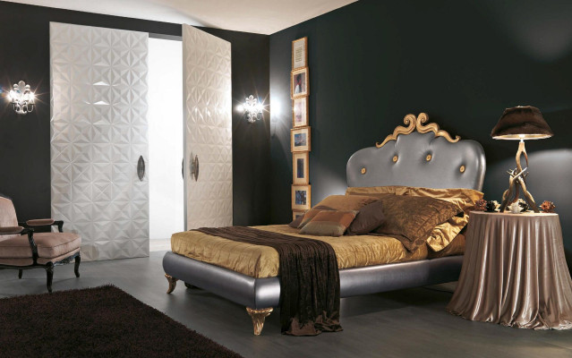 Bed Furniture for Bedroom Double bed Wooden bed Design bed Bizzotto Beds new