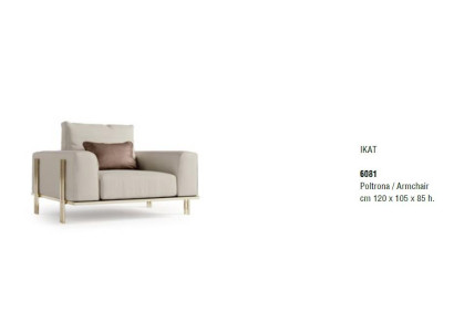 Luxury 1-Seater Sofa Classic Furniture New Armchair Sofas Sofa Classic Textile