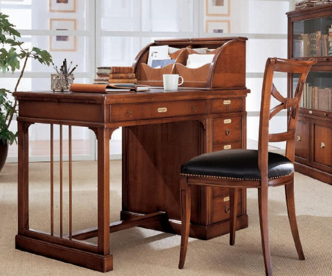 Desk Real wood Italian Furniture Office Table Furnishings Furniture Tables new